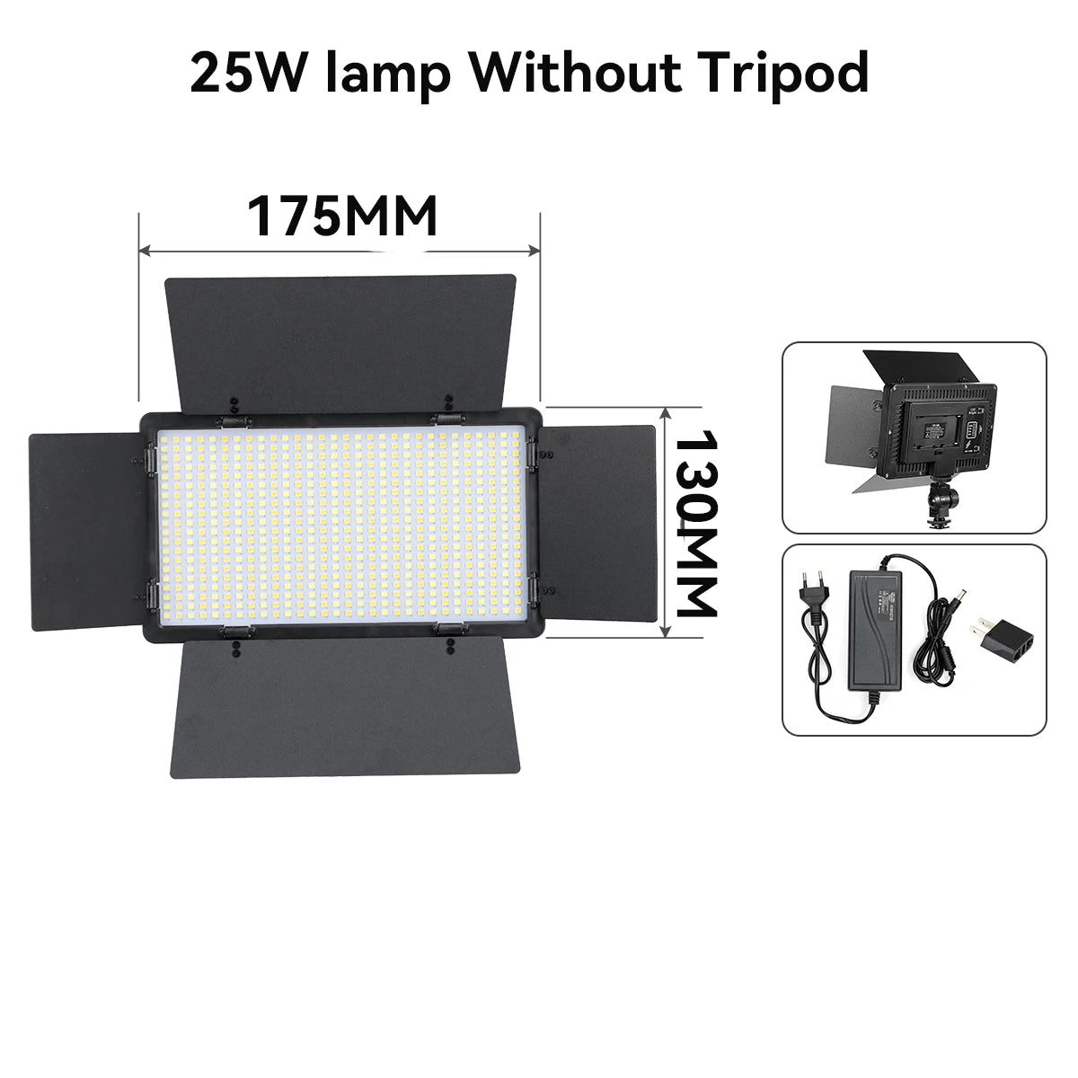 LED Video Lights Makeup Fill Lighting Photographic Photo Studio Lamp For Youbute Live Streaming Optional Tripod Stand