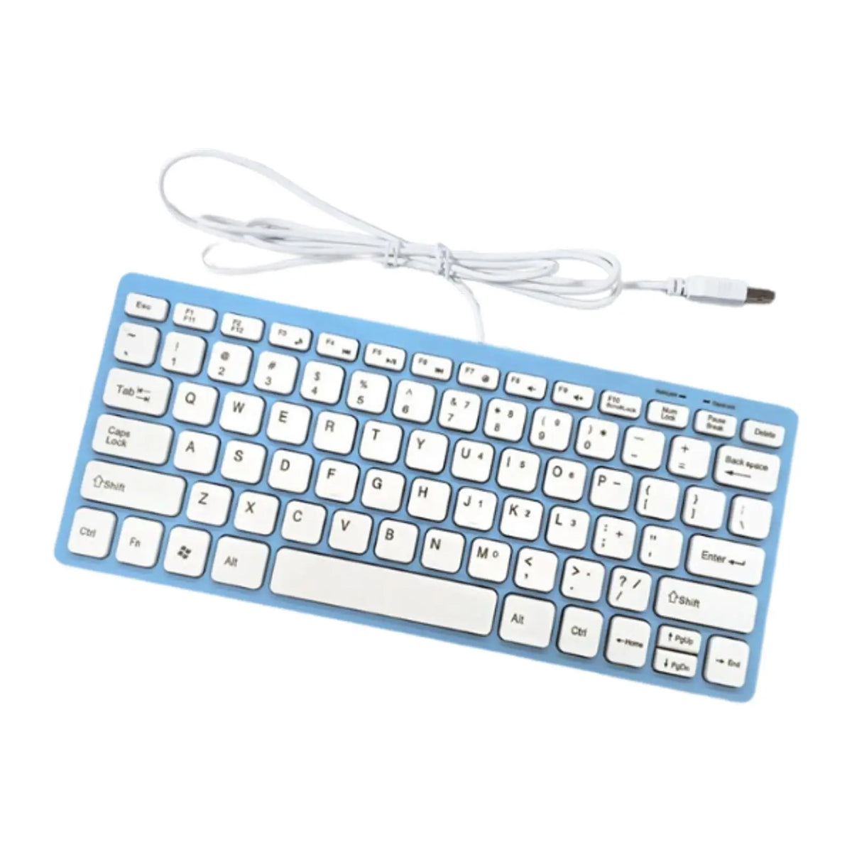 USB Wired Keyboard 78 keys Keyboard Ergonomic Design Silent Keystroke for Personal Computer Office Desktop Computer Home Laptop