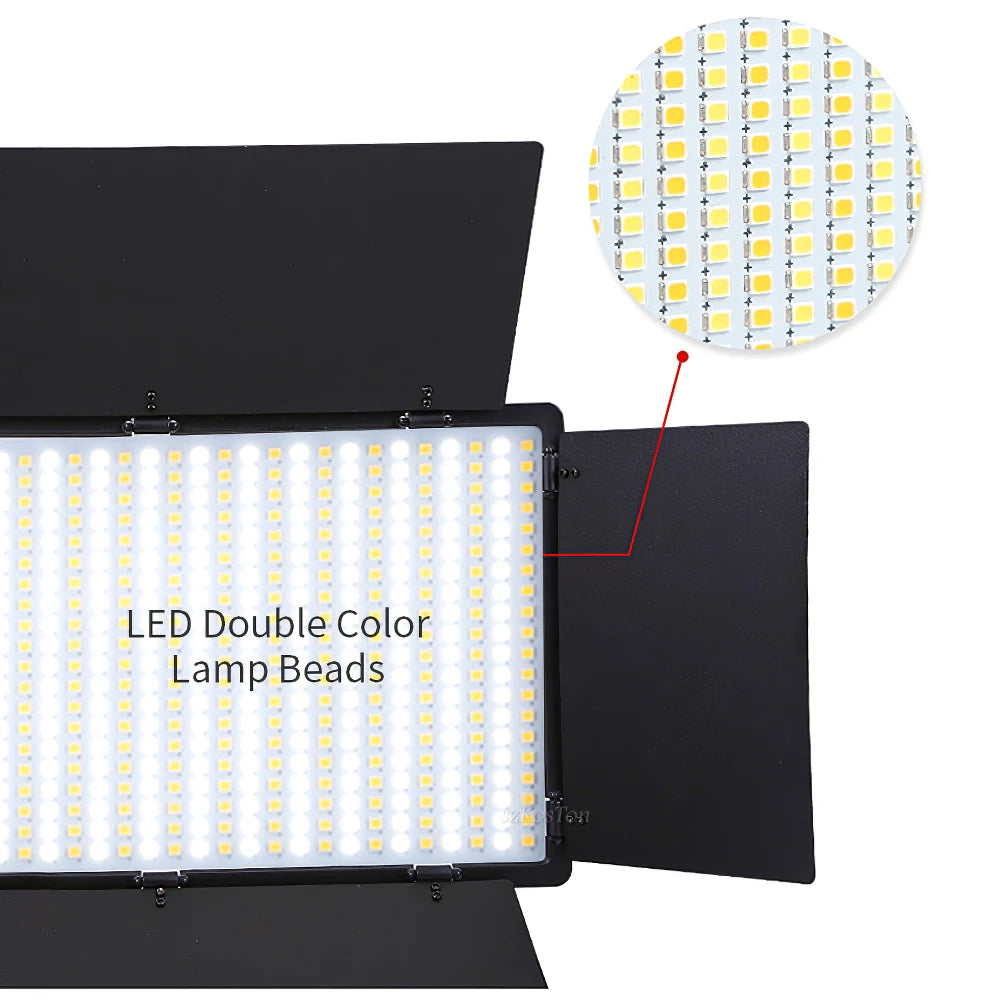 LED Video Lights Makeup Fill Lighting Photographic Photo Studio Lamp For Youbute Live Streaming Optional Tripod Stand