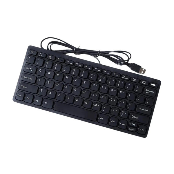 USB Wired Keyboard 78 keys Keyboard Ergonomic Design Silent Keystroke for Personal Computer Office Desktop Computer Home Laptop
